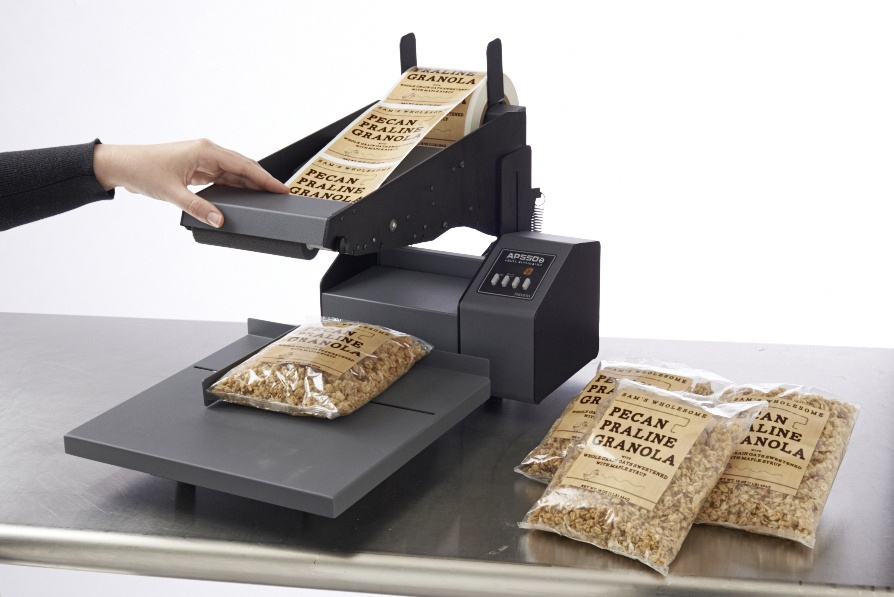 AP550e Label Applicator, poluautomatski aplikator etketa za ravne površine i vrećice
